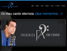 Tablet Screenshot of fredericoamitrano.com